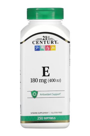 E 180 mg (400IU) - 250 softgels