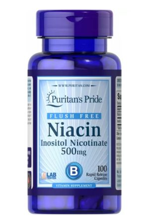 Flush Free Niacin 500mg - 100 caps