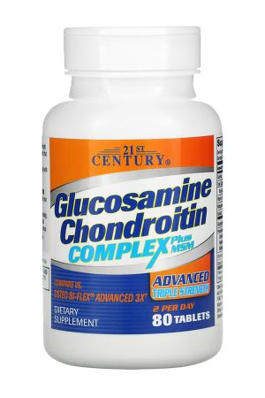 Glucosamine Chondroitin Complex Triple - 80 tabs
