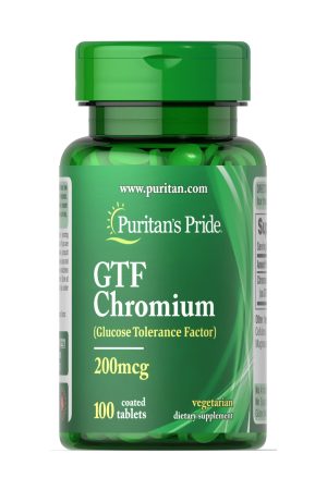 GTF Chromium 200 mcg - 100 tabs