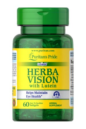 Herbavision with Lutein and Bilberry - 60 softgels