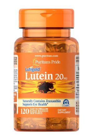 Lutein 20 mg with Zeaxanthin - 60 softgels