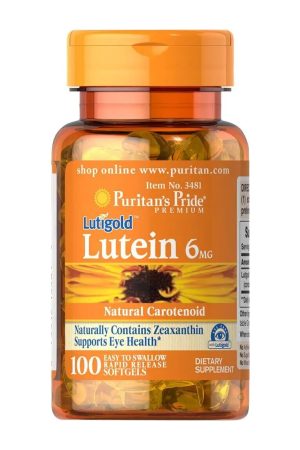 Lutein 6 mg with Zeaxanthin - 100 softgels