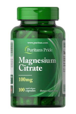 Magnesium Citrate 100 mg - 100 caps