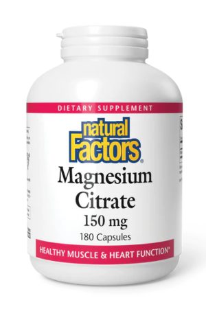 Magnesium Citrate 150mg - 180 caps (Пошкоджена банка)