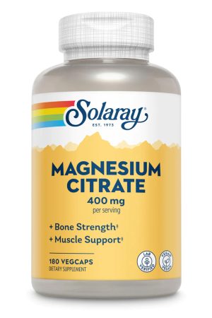 Magnesium Citrate 400mg - 180 vcaps (Пошкоджена банка)