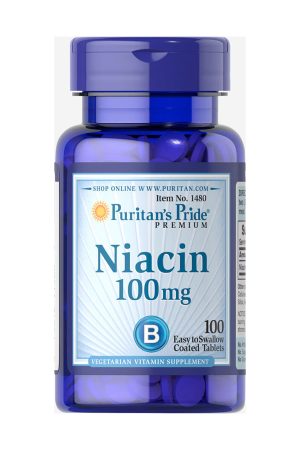 Niacin 100 mg - 100 tabs