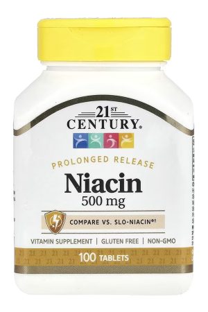 Niacin 500 mg - 100 tabs