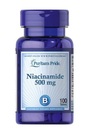 Niacinamide 500 mg - 100 tabs