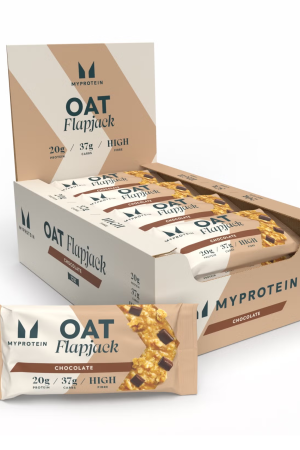 Oat Flapjack - 12x80g Chocolate (Пошкоджена упаковка)