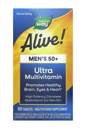 Once Daily Men's 50+ Ultra Multivitamin - 60 tabs (До 10.26)