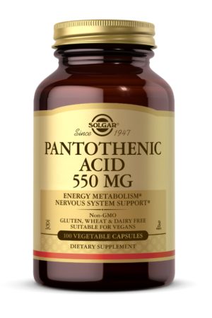 Pantothenic Acid 550mg - 100 vcaps (До 06.26)