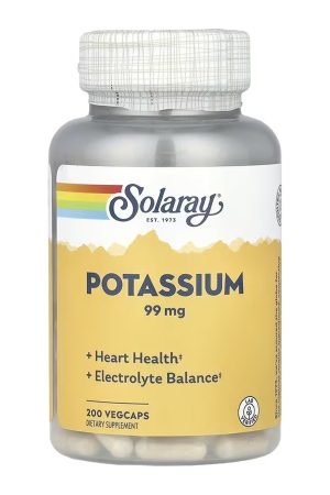 Potassium 99mg - 200 vcaps