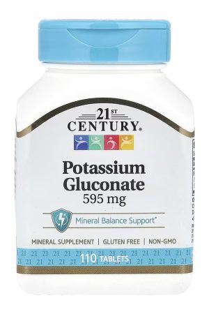 Potassium Gluconate 595 mg - 110 tabs