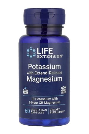 Potassium with Extend-Release Magnesium - 60 vcaps