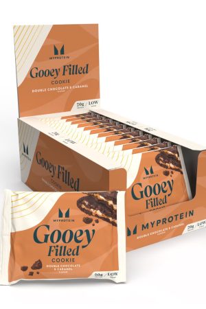 Protein Filled Cookie - 12x75g Double Chocolate and Caramel (До 10.26)