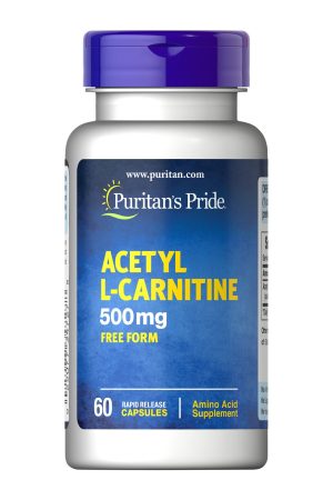 Acetyl L-Carnitine 500 mg - 60 Capsules