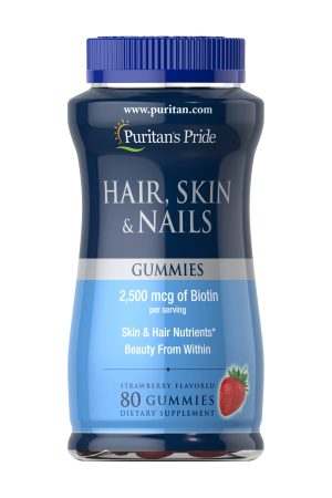 Hair Skin and Nails Gummies - 80 Gummies