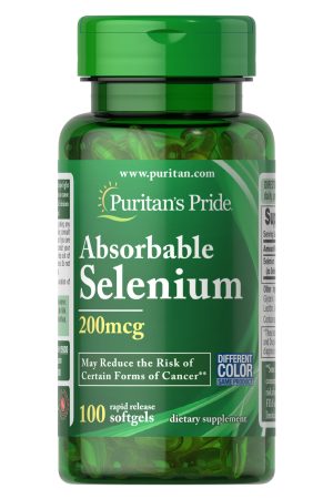 Absorbable Selenium 200 mcg - 100 Softgels