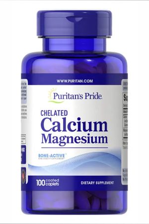 Calcium Magnesium Chelated - 100 caps