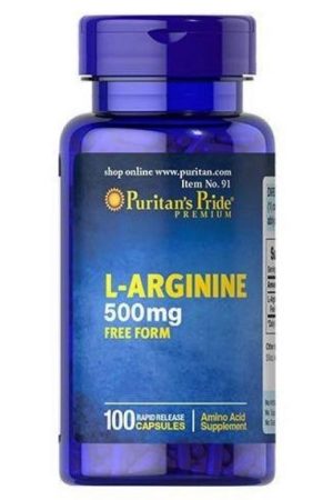 L-Arginine 500mg - 100caps