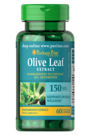 Olive Leaf Standardized Extract 150mg - 60capsules