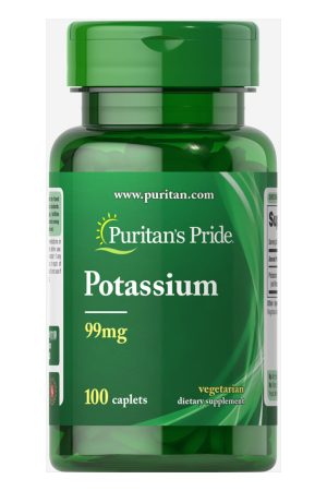 Potassium 99 mg - 100 Caps