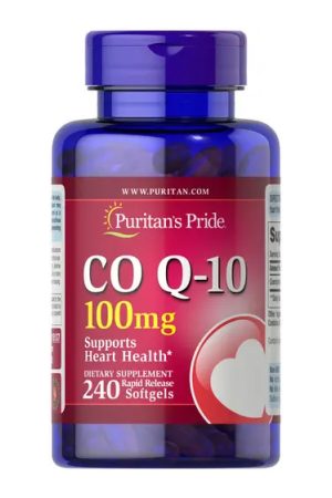 Q-SORB Co Q-10 100 mg - 240 Rapid Release Softgels