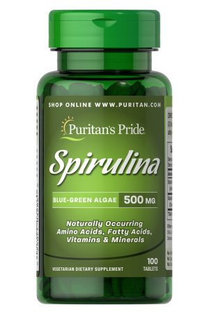 Spirulina 500mg - 100 tabs