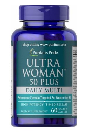 Ultra Woman™ 50 Plus Multi-Vitamin - 60 caps