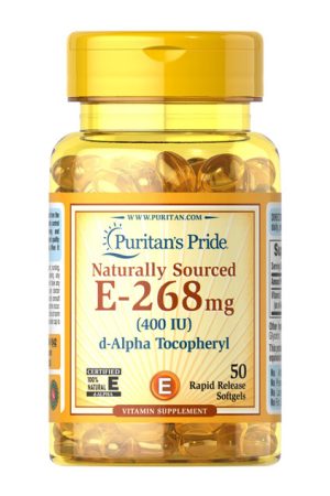 Vitamin E 268 mg 400 IU - 50 softgels