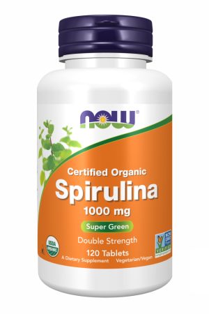 Spirulina 1000 mg - 120 tabs (Пошкоджена банка)