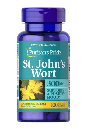 St. Johns Wort Standardized Extract 300mg - 100 caps