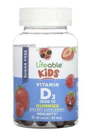Vitamin D Kids Sugar Free - 60 gummies