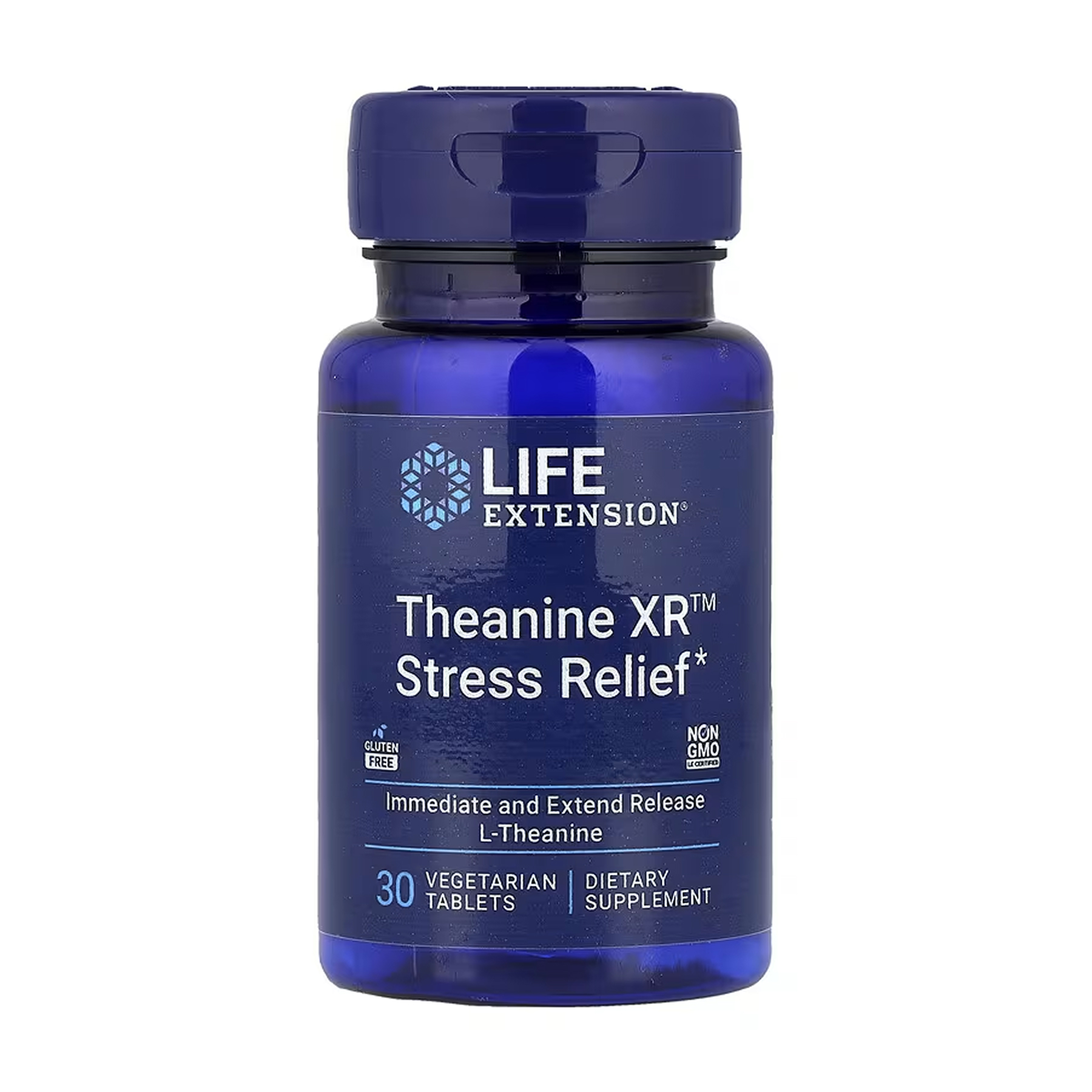 Theanine XR™ Stress Relief - 30 vegetarian tablets (До 12.26)