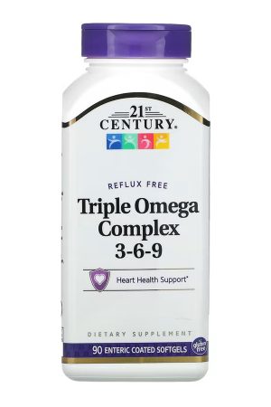 Triple Omega Complex Enteric Coated - 90 softgels