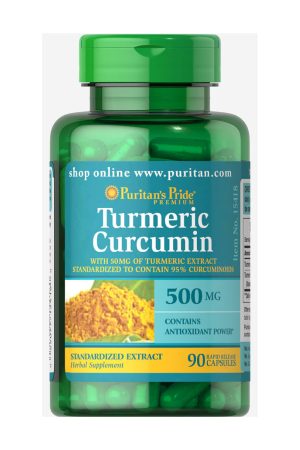 Turmeric Curcumin 500 mg - 90 caps