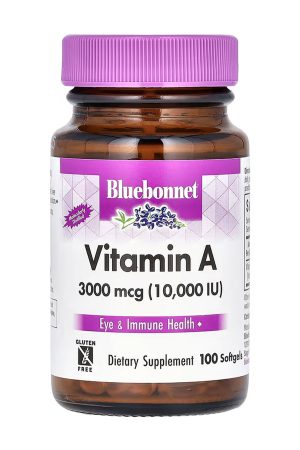 Vitamin A 3000 mcg (10,000 IU) - 100 Softgels