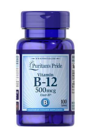 Vitamin B-12 500 mcg - 100 tabs