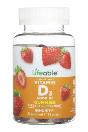Vitamin D 5,000 IU Adult - 60 gummies