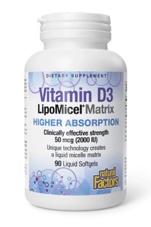 Vitamin D3 LipoMicel Matrix - 90 softgels