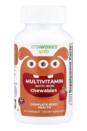 VitaWorks Kids Multivitamin with Iron - 120 chewables