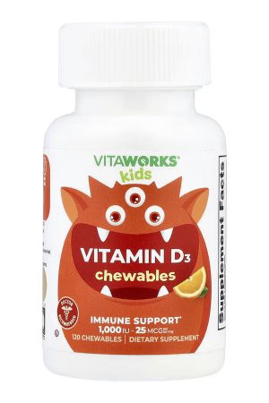 VitaWorks Kids Vitamin D - 120 chewables