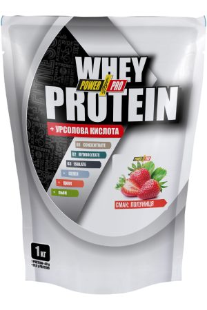 Whey Protein - 1000g Strawberry (Пошкоджена упаковка)