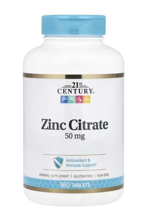 Zinc Citrate 50 mg - 360 tabs