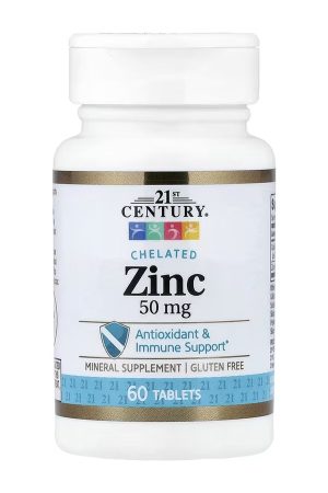 Zinc Chelated 50 mg - 60 tabs