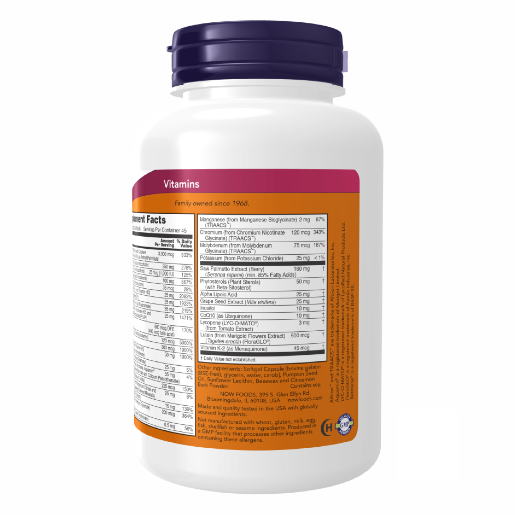 Adam Men's Multi - 180 Softgels (До 11.26) - Зображення 3