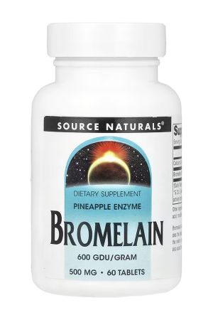 Bromelain 600 GDU - 60 tabs (Пошкоджена банка)