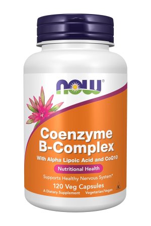 Coenzyme B-Complex With Alpha Lipoic Acid and CoQ10 - 120 vcaps
