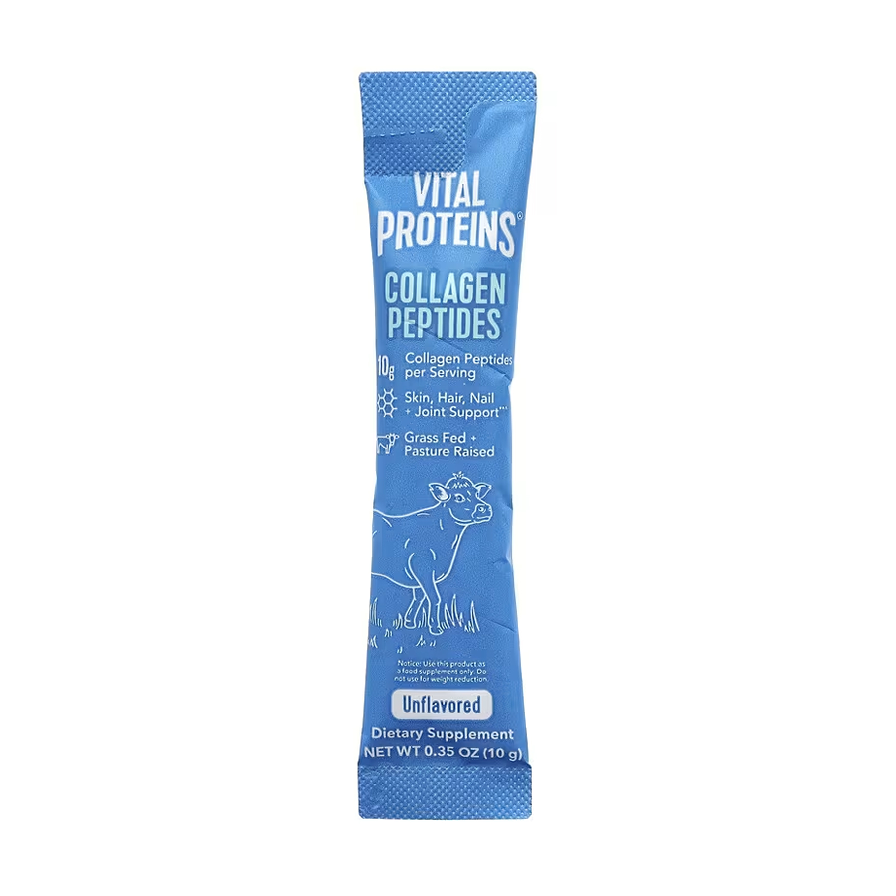 Collagen Peptides - 200g Unflavored (20 Packets) (Пошкоджена банка) - Зображення 4